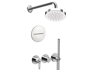 BROOKLYN BY715ZD3PXT8322 - 5 hole shower set with diverter _ Daniel Rubinetterie